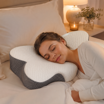 C - ALMOHADA CERVICAL NUEVA PRO - GRIS